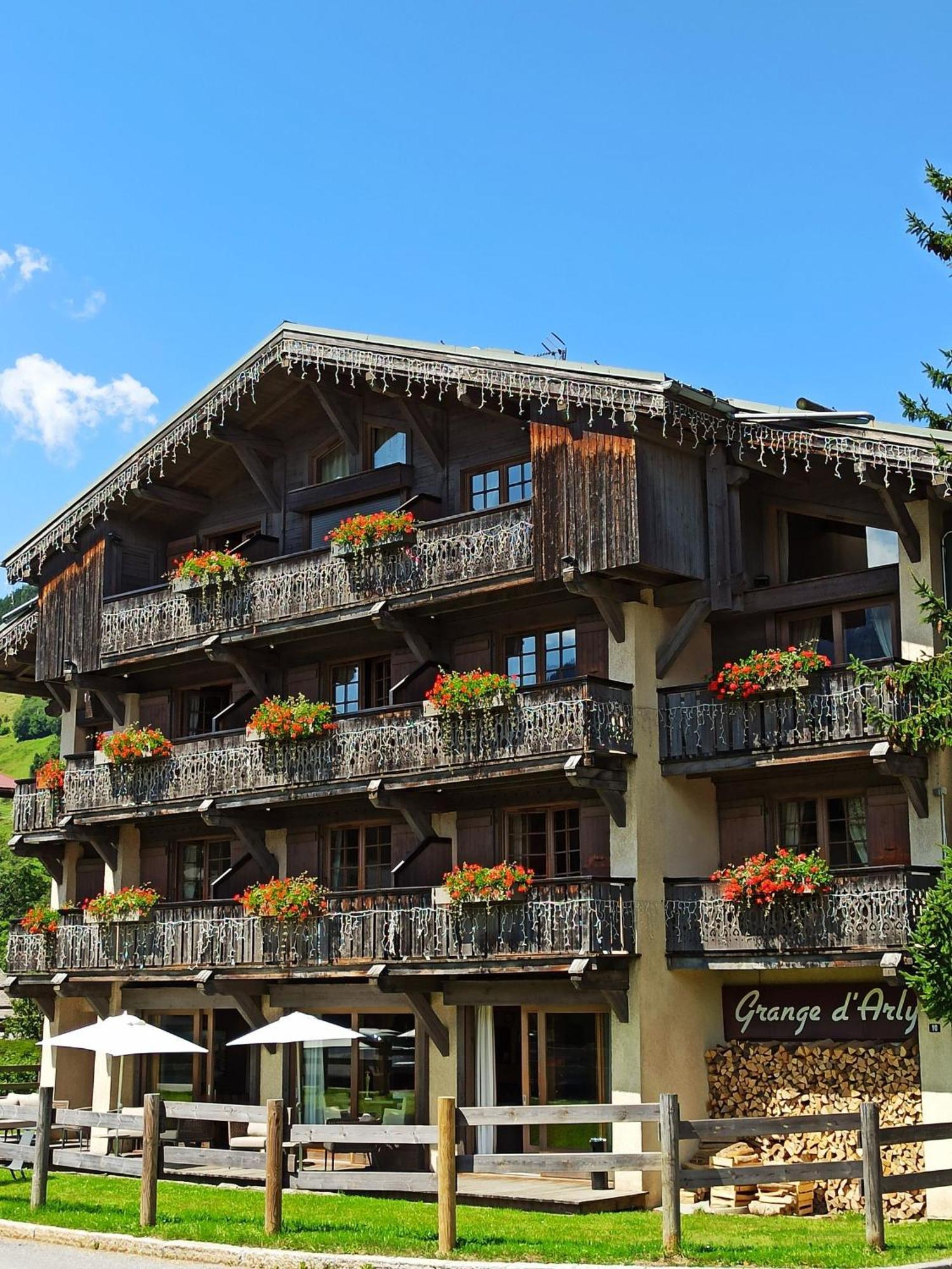 Hôtel La Grange d'Arly Megève Exterior foto